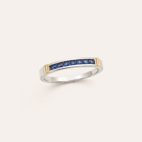 Anillo Persia - Plata y Oro Anillo Persia - Plata y Oro