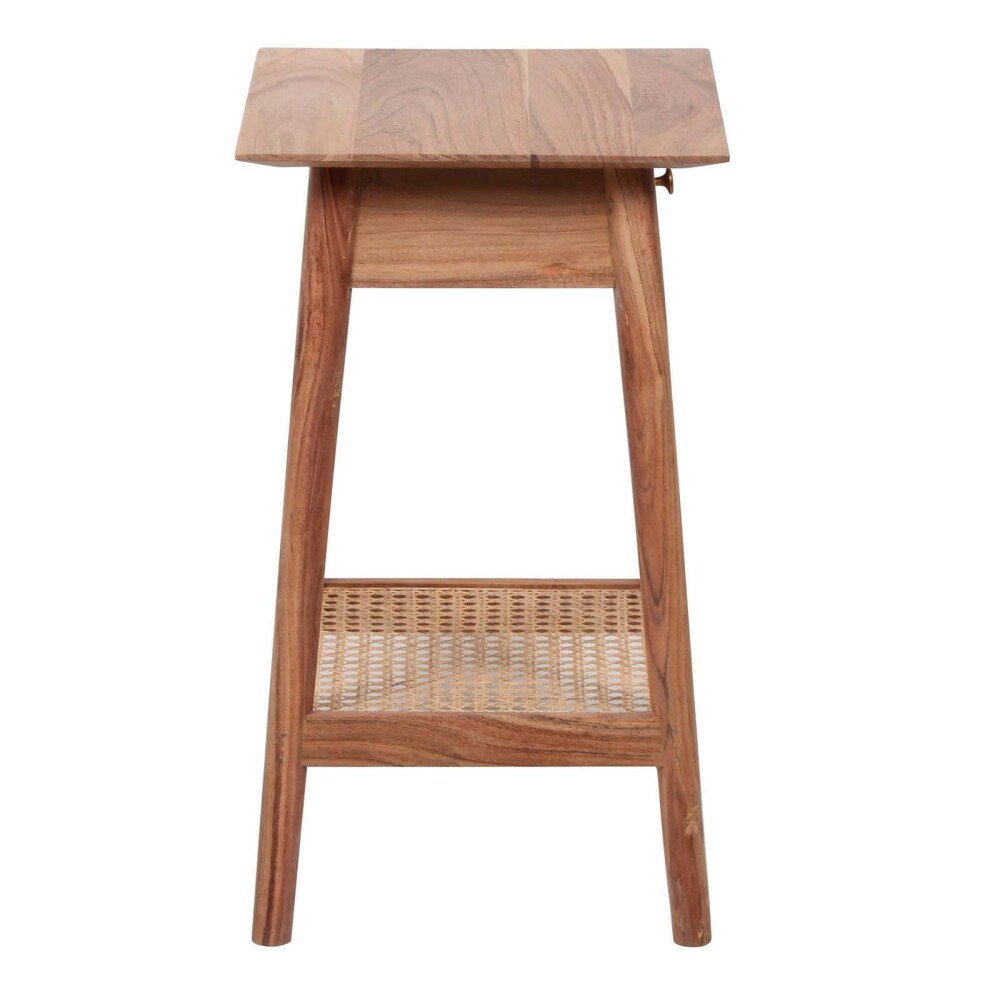 MESA LATERAL MADERA NATURAL-BEIGE LIGHTHOUSE NATURAL