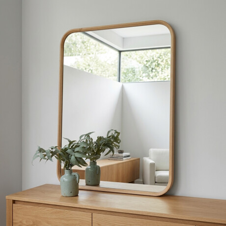 Espejo Palazzo - 100 x 75 Madera Natural