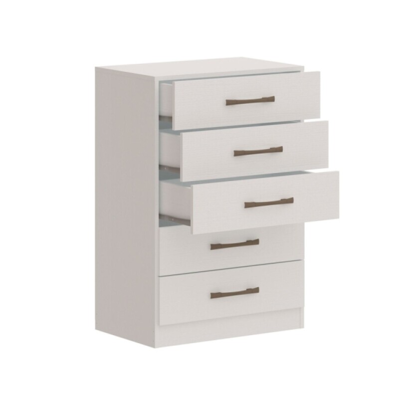 Comoda Cajonera 5 Cajones Blanco 4005 Comoda Cajonera 5 Cajones Blanco 4005