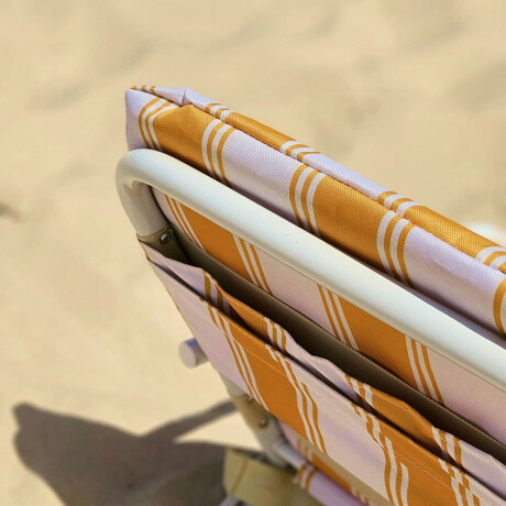 Reposera playa plegable con correa Club Petates Amarillo