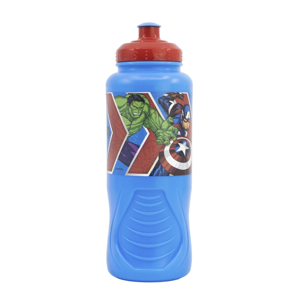 Botella Plástica Ergonómica Avengers 430 ml 