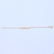 Pulsera oro 18k con placa de identidad para bebé. Pulsera oro 18k con placa de identidad para bebé.