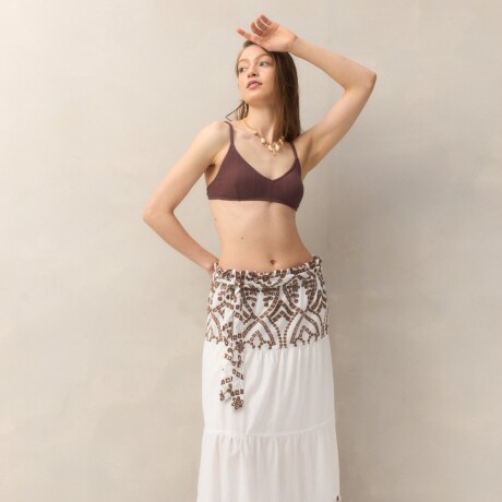 FALDA ELINE Chocolate