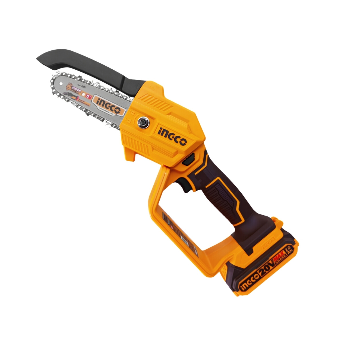 Sierra A Bateria 5" 20v C/ Bateria Y Cargador Ingco 
