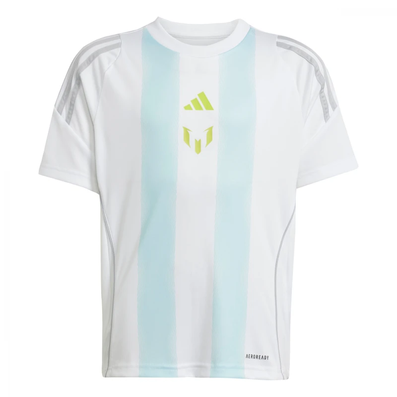Remera Messi de Niños Blanco
