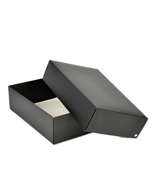 Caja laminada 08 - 20x30x9 cm NEGRO