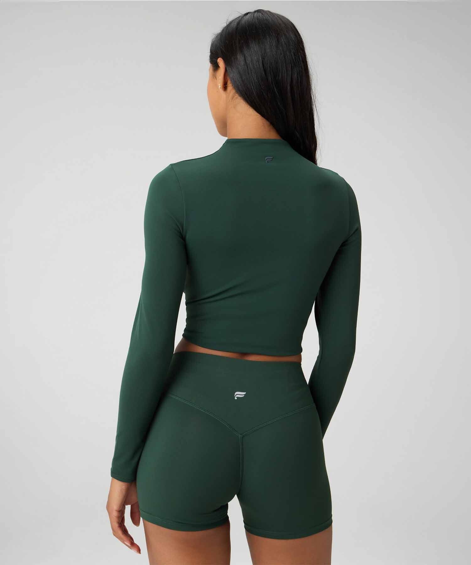 Polo Manga Larga Seamless Long-Sleeve Essential Tee Mujer Everpine