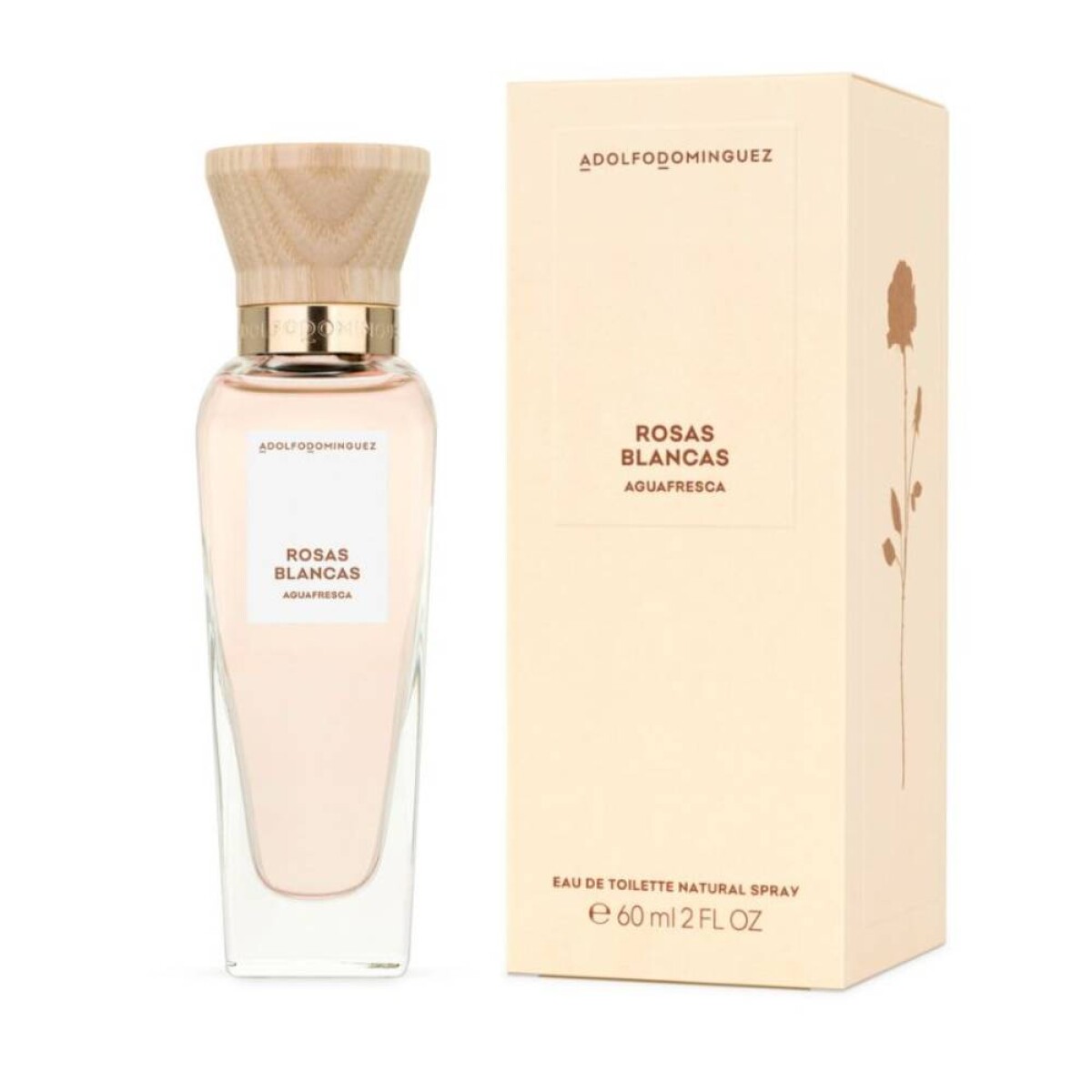Perfume Adolfo Domínguez Agua Fresca de Rosas Blancas EDT 60ml 