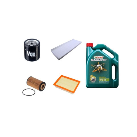 KIT DE FILTROS Y ACEITE 10W40 CASTROL Kit De Filtros Y Aceite 10w40 Castrol