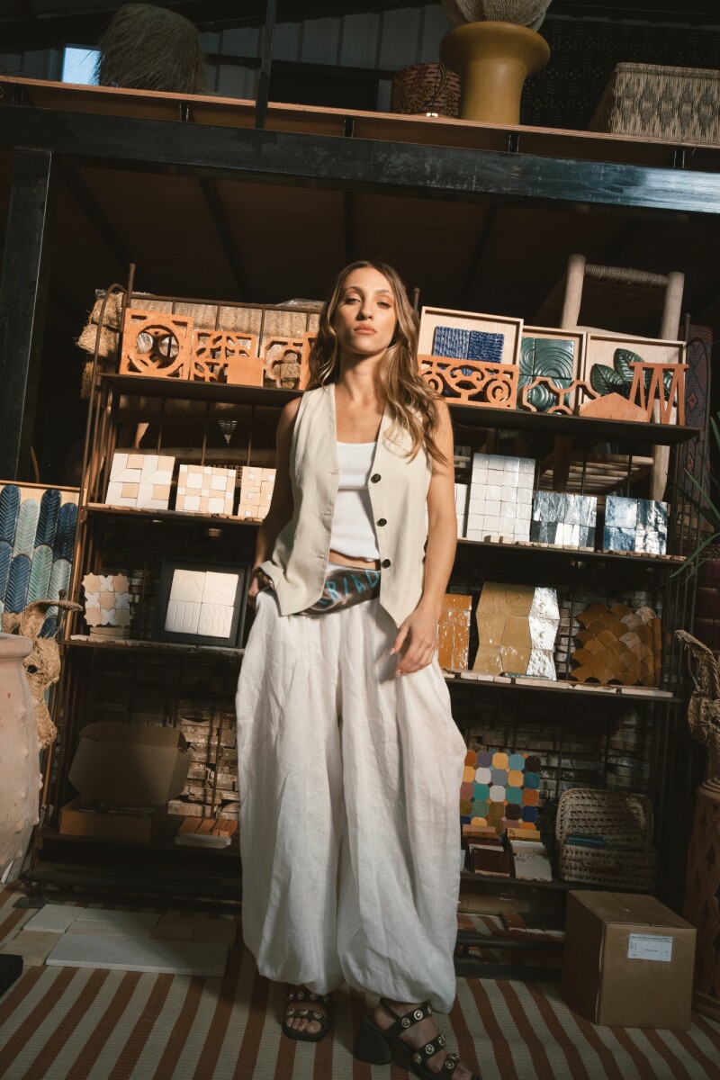 Pantalon Siroco BLANCO