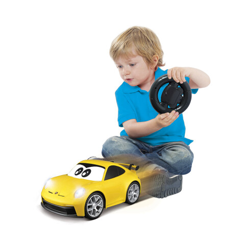 Bburago Jr Auto con Control Remoto Porsche con Luz y Sonido U