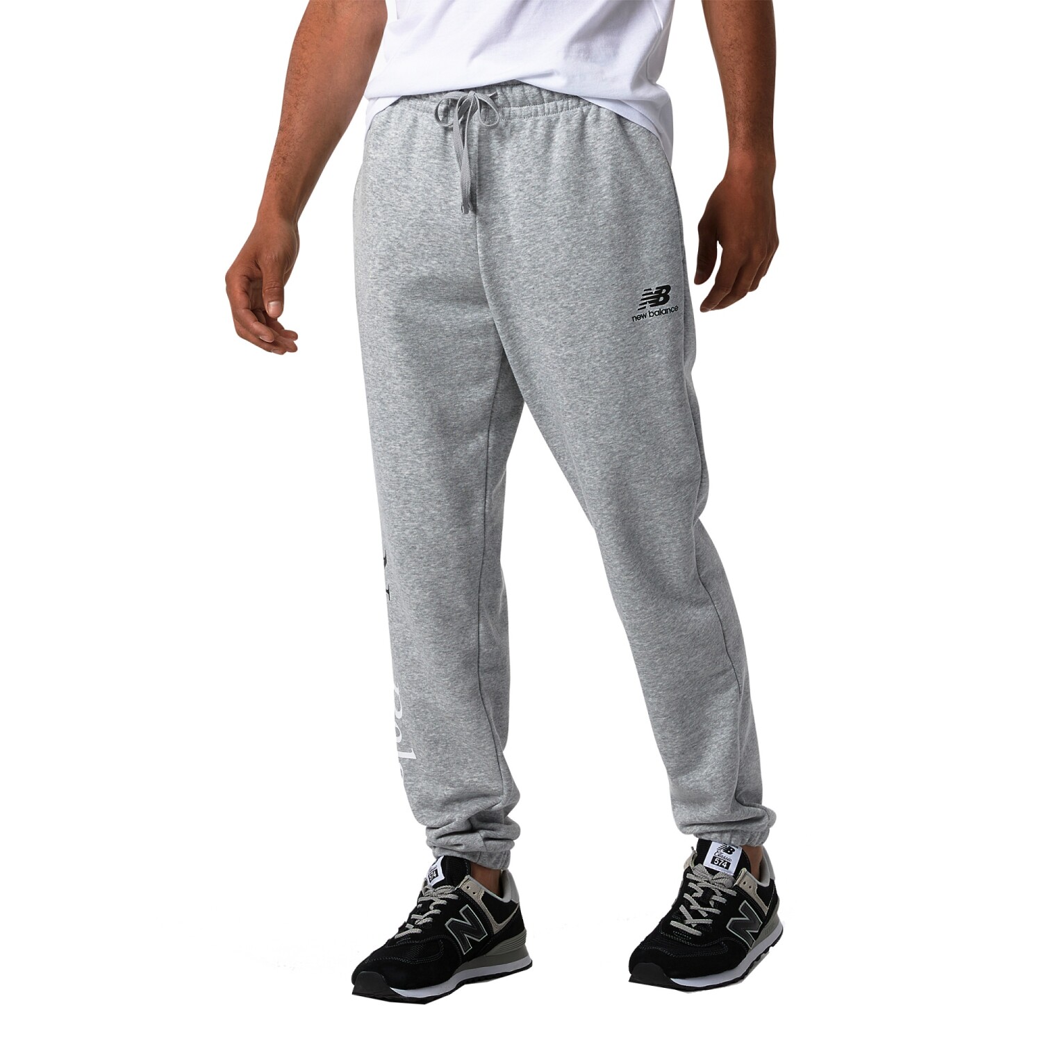 Pantalon New Balance de Hombre MP21503AG GREY Sportmarket