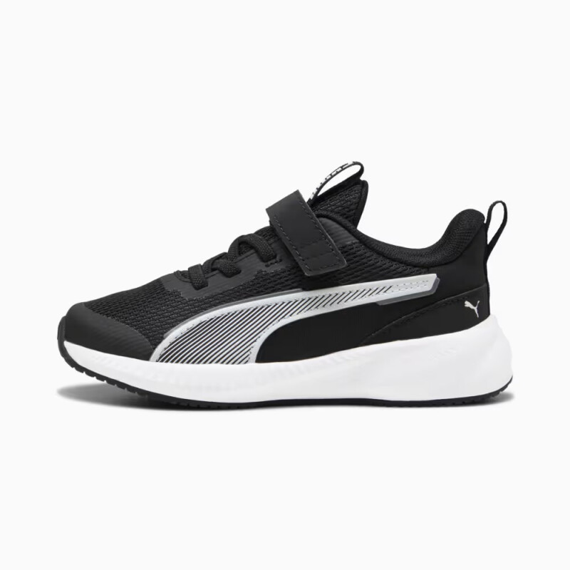 Championes PUMA Flyer 3 AC + PS Niños 401527 01 Negro-blanco