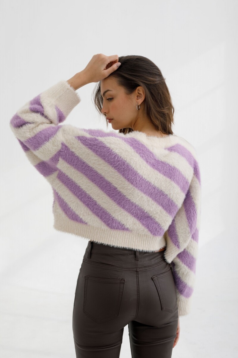 Sweater Menta - Lila 