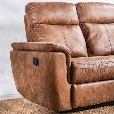 Sillón Reclinable Thomas 2 Cuerpos Choco Chocolate