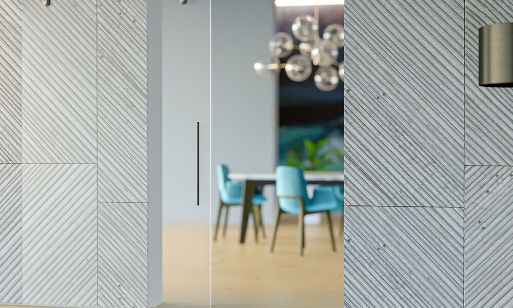 Tirador SLIM adhesivo 30 cm 300-b