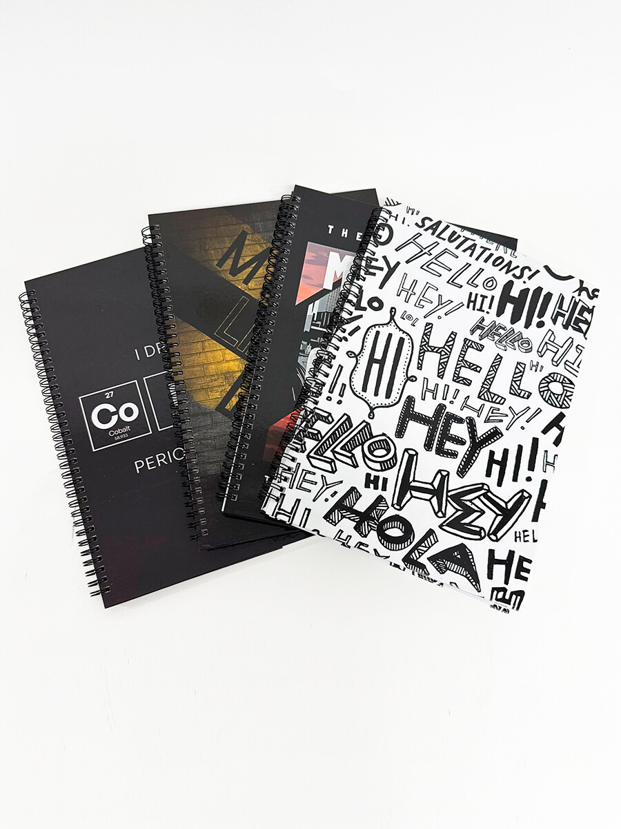 CUADERNOLA TAPA DURA 100 HOJAS - 4 O + 