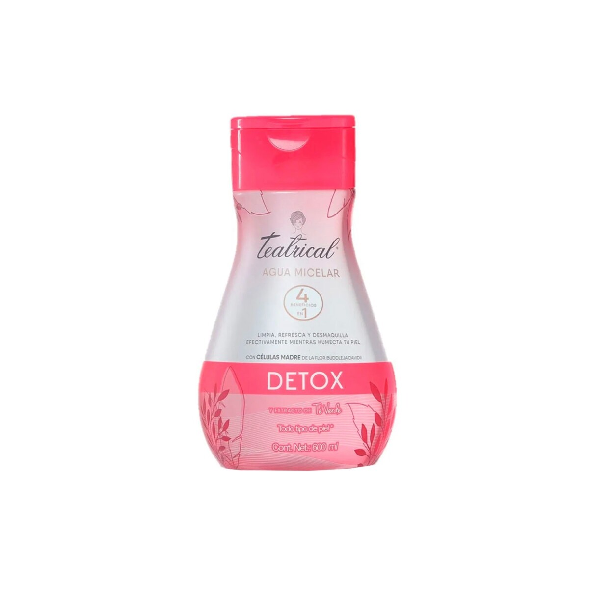 Teatrical Agua micelar 600 ml - Detox 