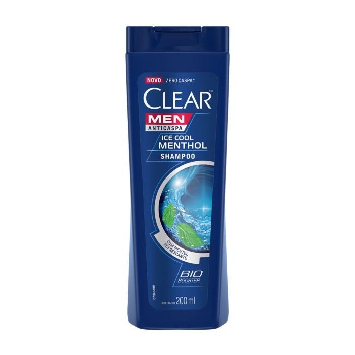 CLEAR SHAMPO ICE COOL MENTHOL UNID. X 20 única