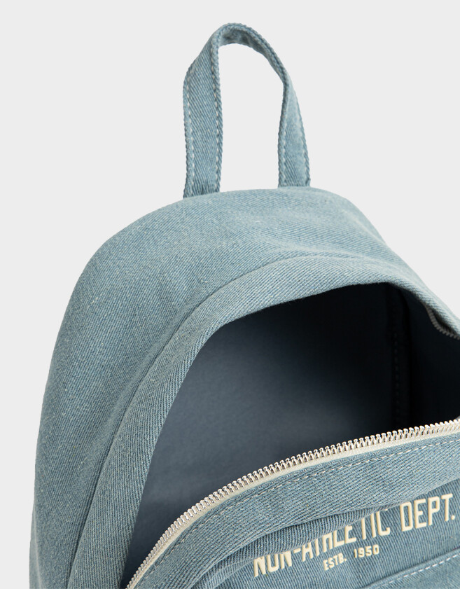 Marroquinería Licencias Mochila Denim "snoopy" - Combinacion Bicolor