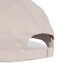 Gorra Adidas de BBALL 3 Tiras New Logo Beige - Blanco