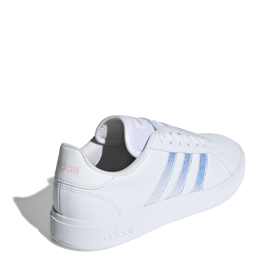 Championes de Mujer Adidas Grand Court Base 2.0 Blanco - Rosado
