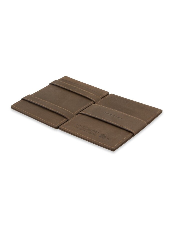 ESSENZIALE MAGIC AIRTAG WALLET JAVA BROWN