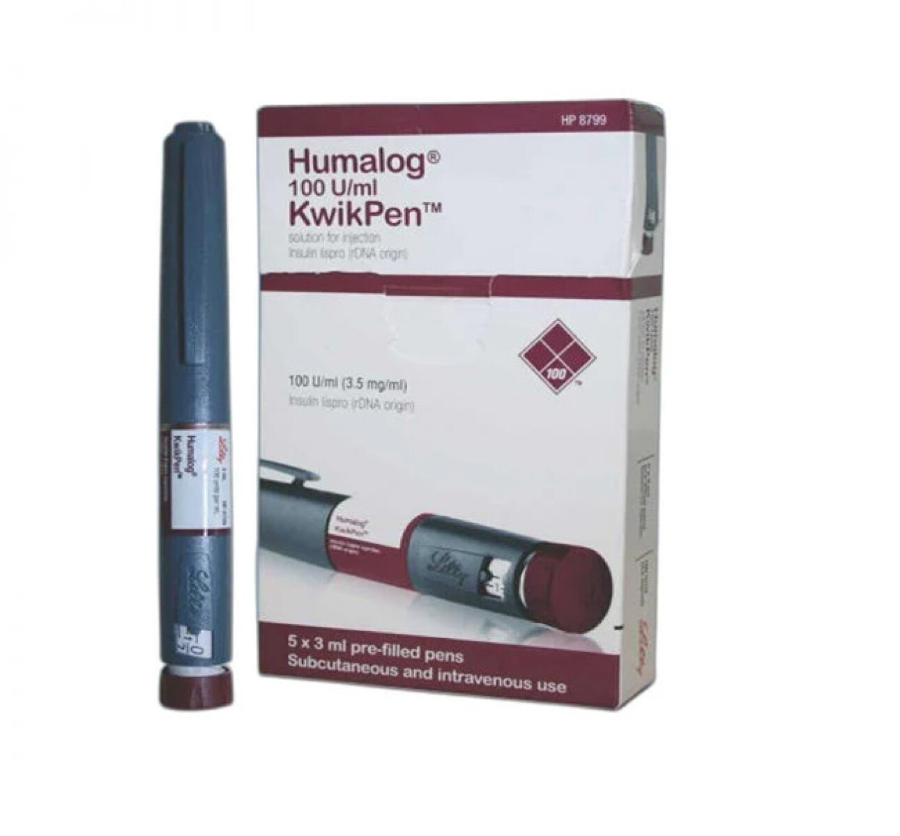 HUMALOG KWIKPEN INYECTOR PRELL. CJ X 5 D 