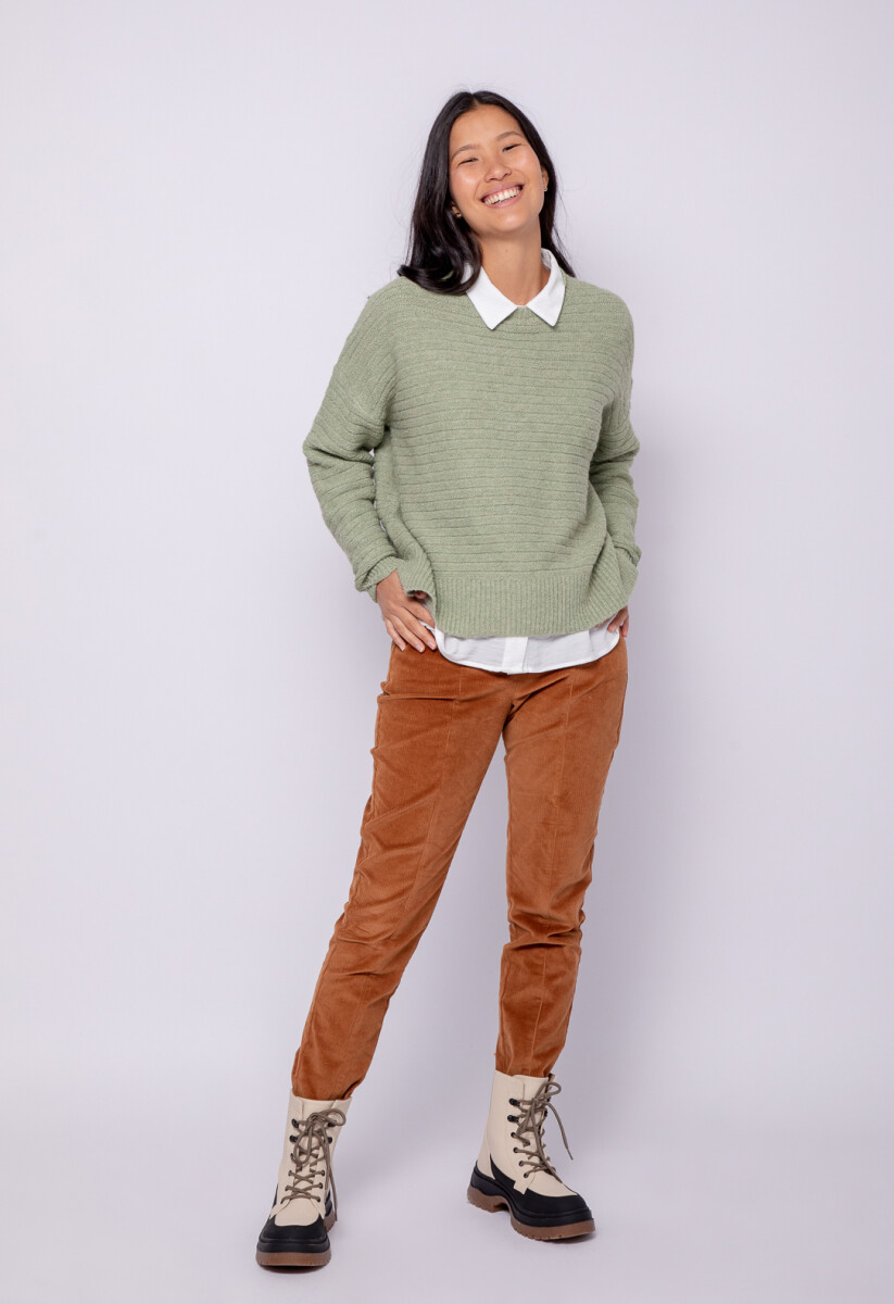 SWEATER EDEN - Verde Seco 