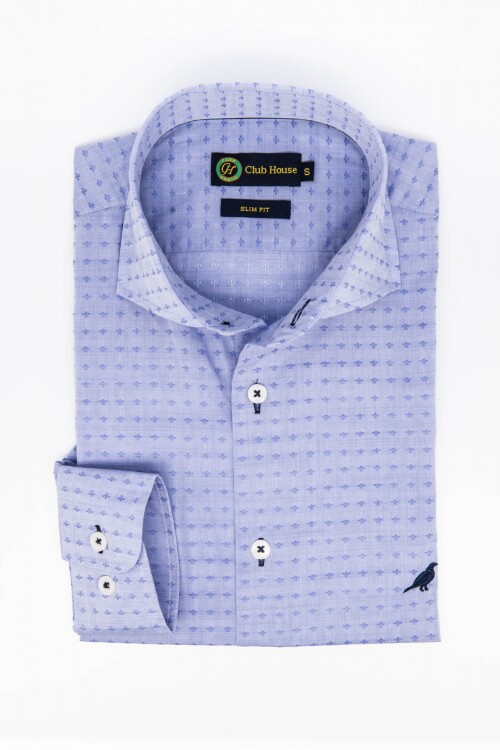 Camisa Fantasía Hudson Collar Slim-Fit Camisa Fantasía Hudson Collar Slim-Fit
