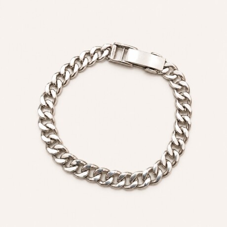 Pulsera Grumet con cierre caja - Plata 925. Pulsera Grumet con cierre caja - Plata 925.