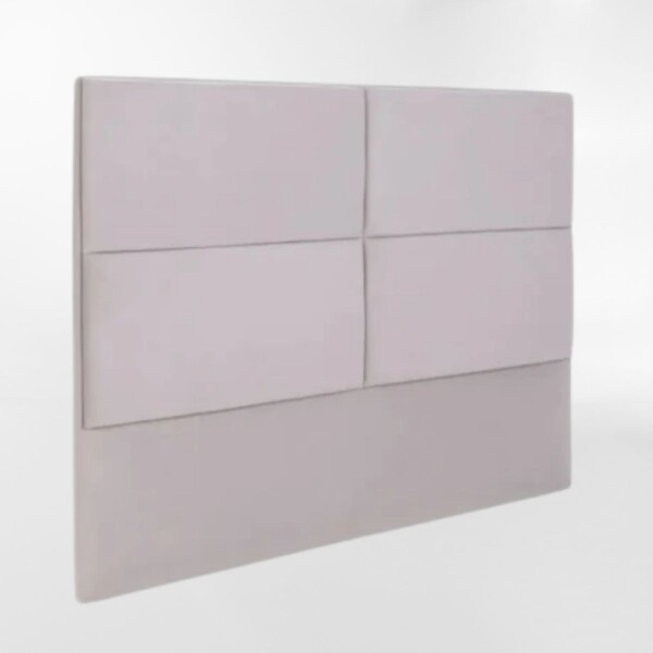 Respaldo de pared LOTUS GRIS - 2 PLAZAS