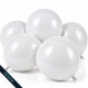 Globos Lisos x 50 Und / R12 Blanco