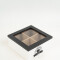 Caja Para Té Lyra, 4 Separaciones. Negro