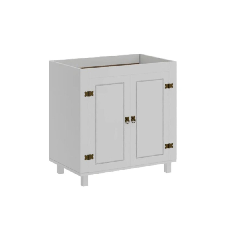 Bajo mesada 2 puertas - Linea Mexicana Blanco Bajo mesada 2 puertas - Linea Mexicana Blanco