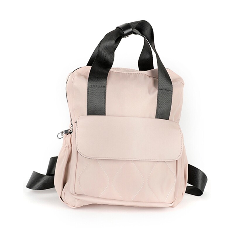 Mochila Canva modelo Nairobi en nylon Beige