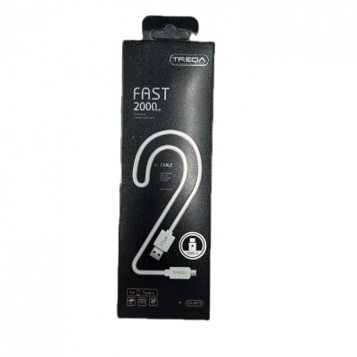 Cable celular USB Tipo C carga rápida 2 metros Cable celular USB Tipo C carga rápida 2 metros