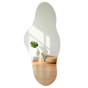 Espejo de Pared Decorativo Minimalista Diseño Nube 110x50 cm Diseño Nube