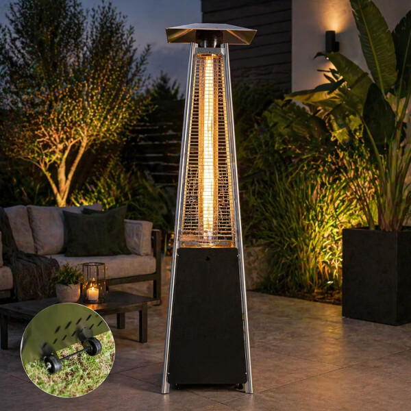 Estufa Pirámide A Gas Kassel Ks-epp40 40000 Btu ESTUFA PIRAMIDE A GAS KASSEL KS-EPP40