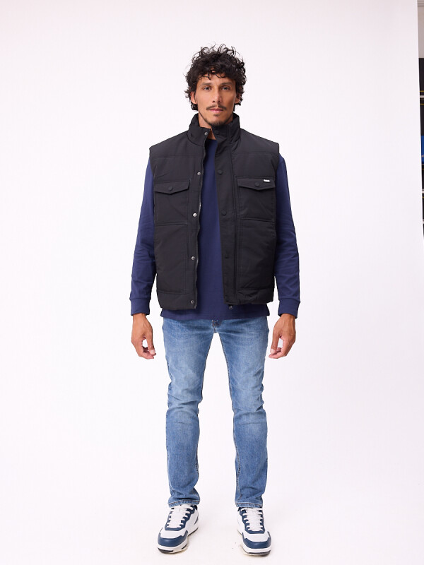 CHALECO OZLO RUSTY Negro