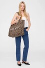 BOLSO LEO TOTE DE LONA Leopardo