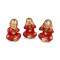 SET DE 3 BUDAS Gp063/ninos Sabios 11cm