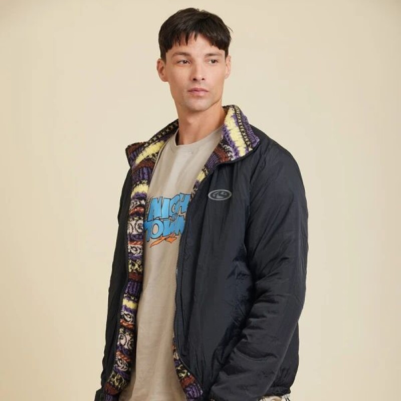 Campera Arnau ( Sherpa ) Rusty reversible Amarillo