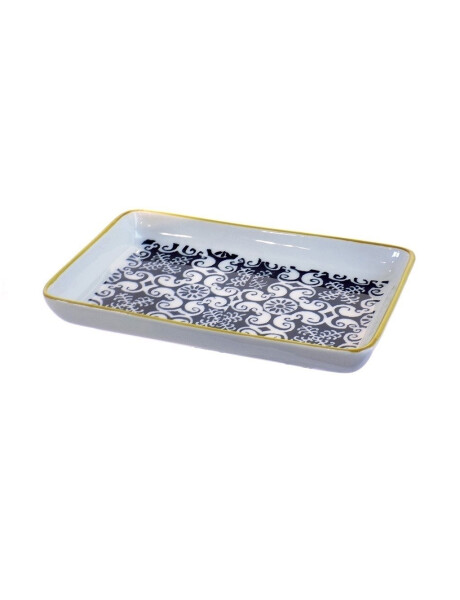 BANDEJA RECTANGULAR 22.5x15CM NAZEN NEGRO BANDEJA RECTANGULAR 22.5x15CM NAZEN NEGRO