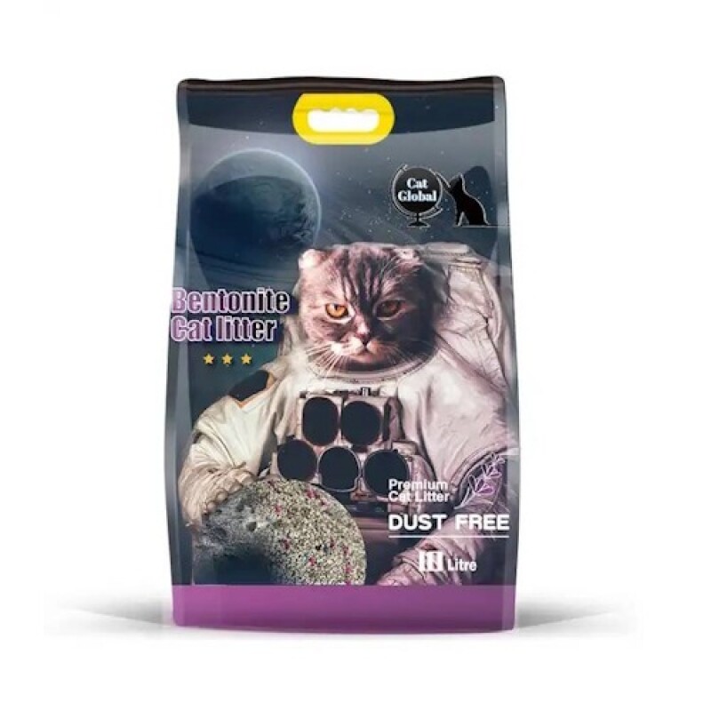 ARENA AGLOMERANTE CAT GLOBAL 5 LITROS (4 KG) LAVANDA