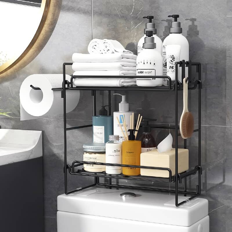 Estante organizador repisa baño cocina 2 niveles Estante organizador repisa baño cocina 2 niveles