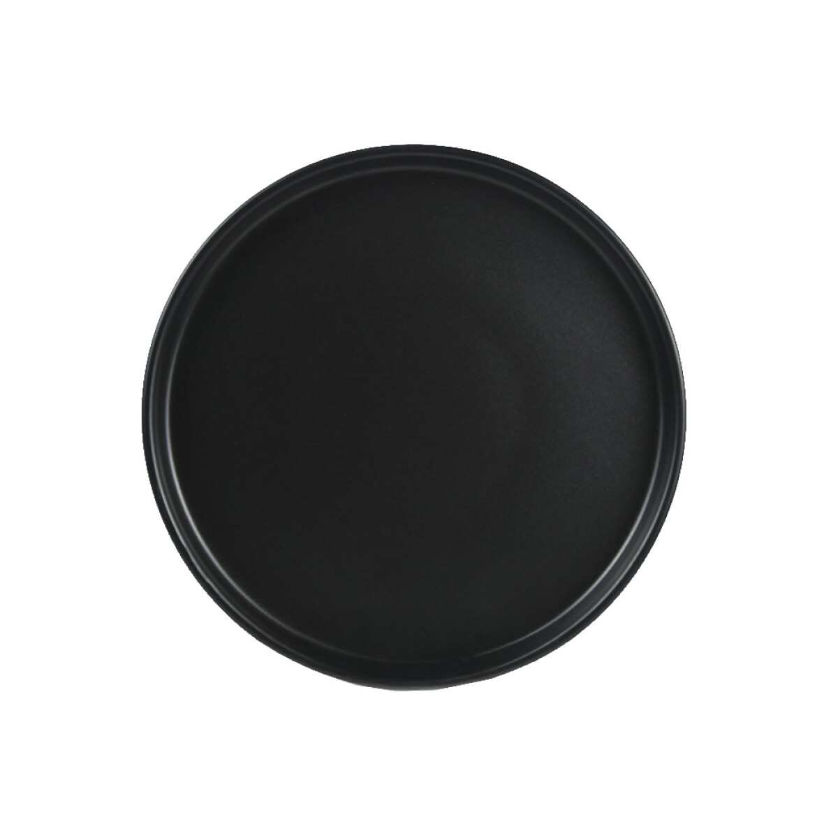 PLATO DE POSTRE STONEWARE D20x2CM TOKIO NEGRO 