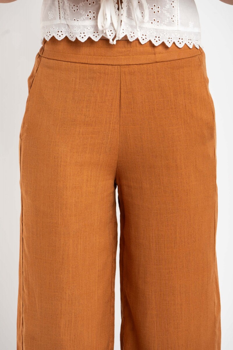 Pantalón Lino Cobre