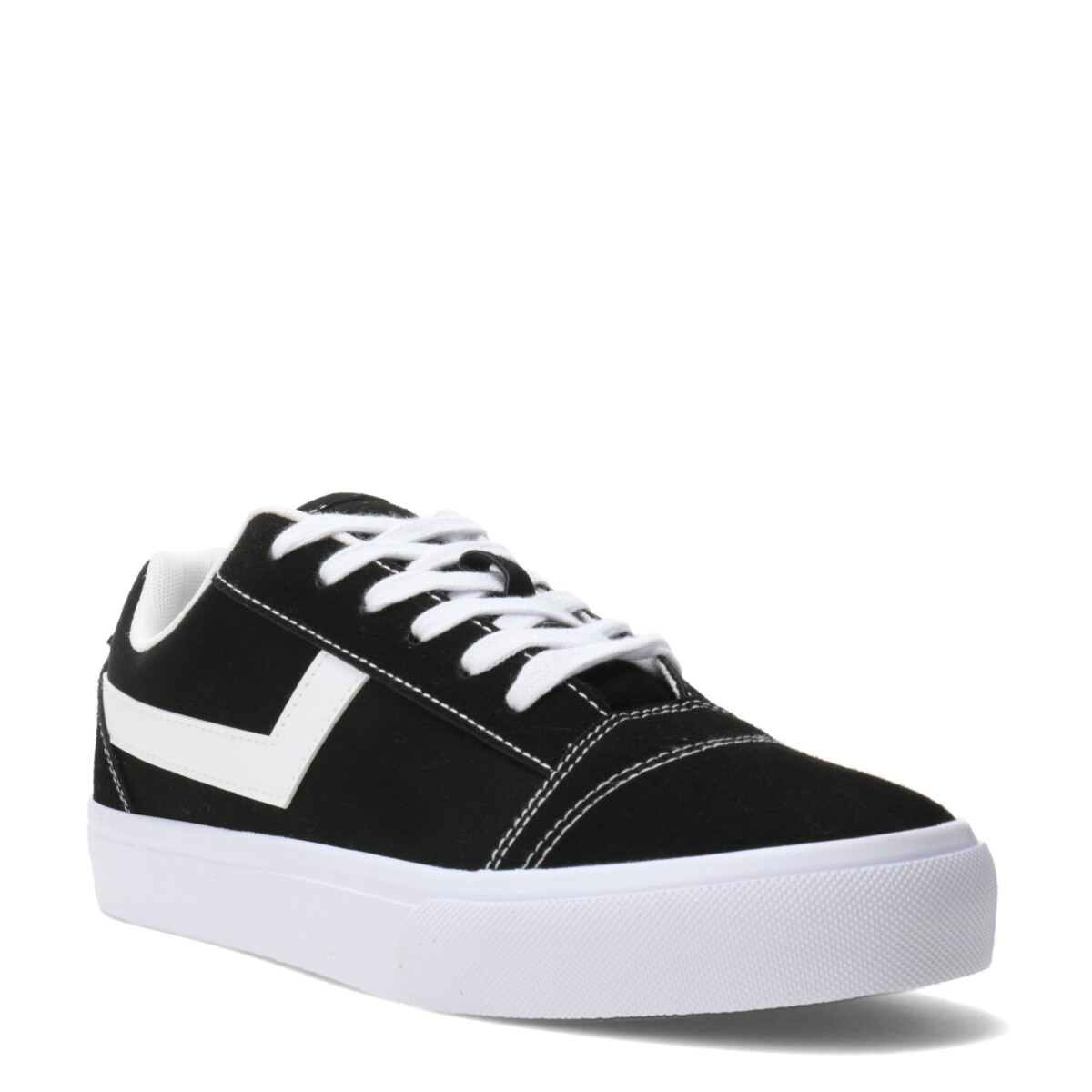 Championes de Hombre PONY Casual - Negro - Blanco 